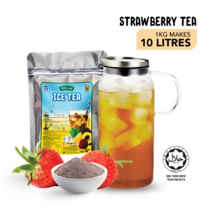 strawberry tea jug