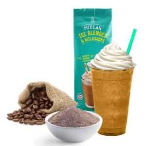 white coffee ice blended